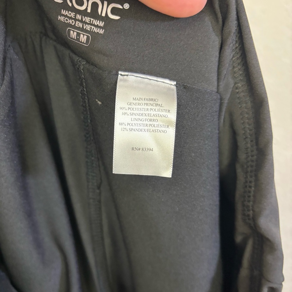 Etonic Black Pleated Athletic Tennis Skort Size M - Picture 8 of 9